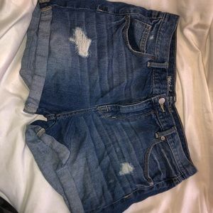 jean shorts
